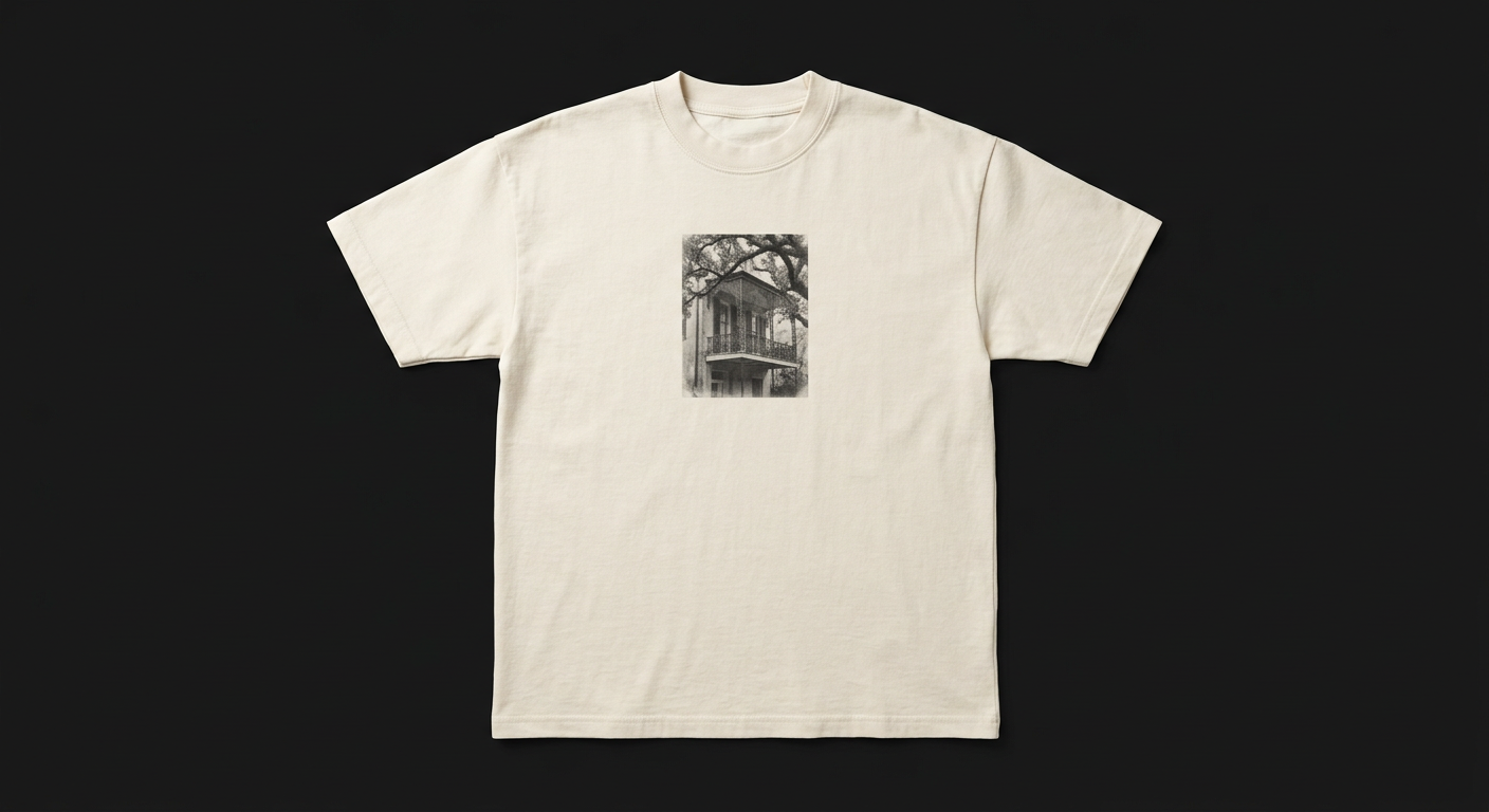 Dauphin Street Tee - Bone