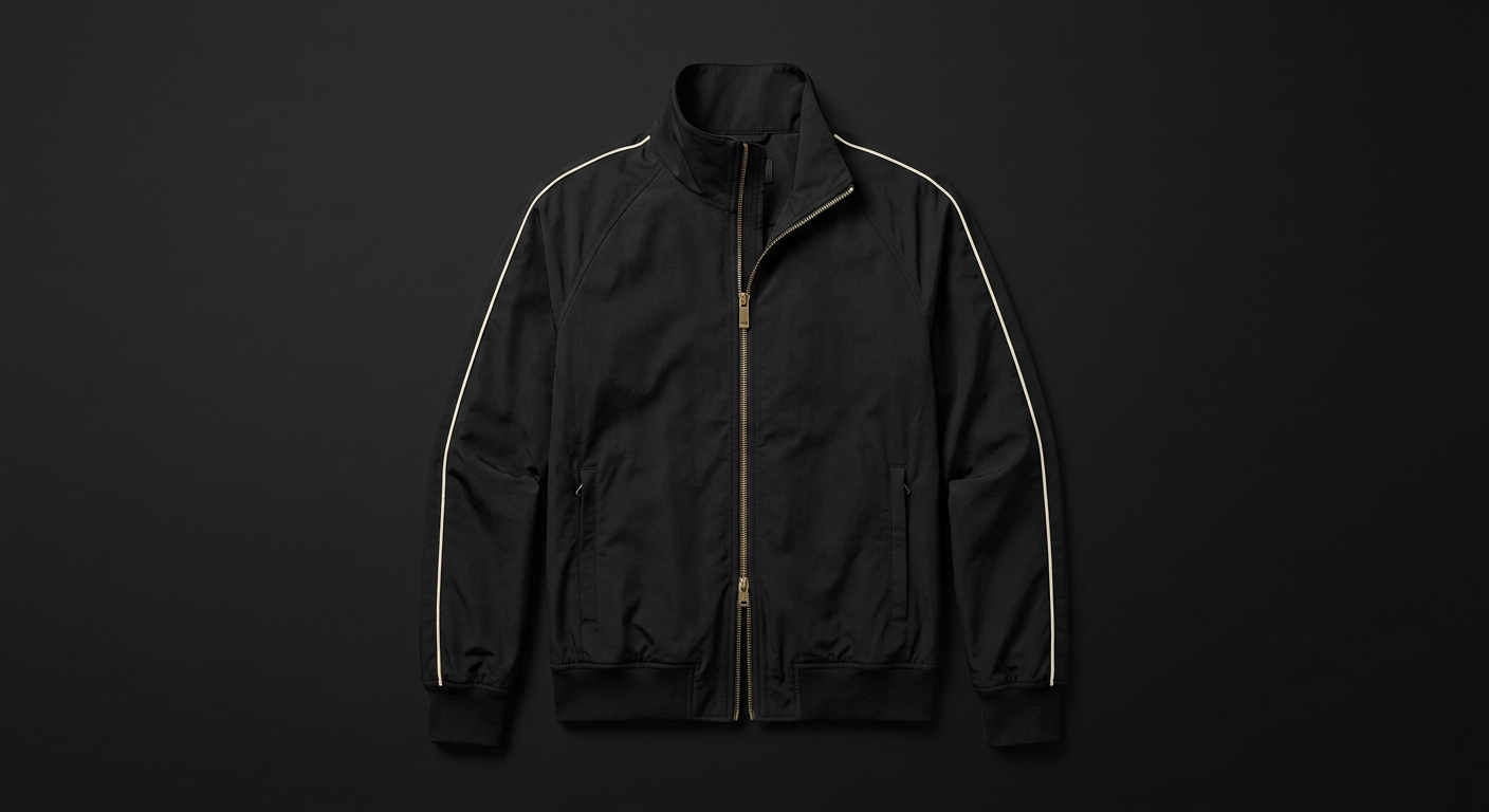 Technical Track Jacket - Onyx